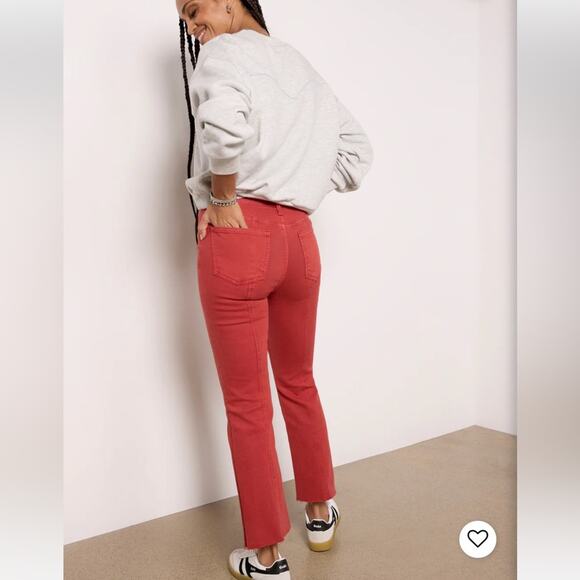 Pistola Rouge Lennon High Rise Crop Boot Jeans - Picture 7 of 11